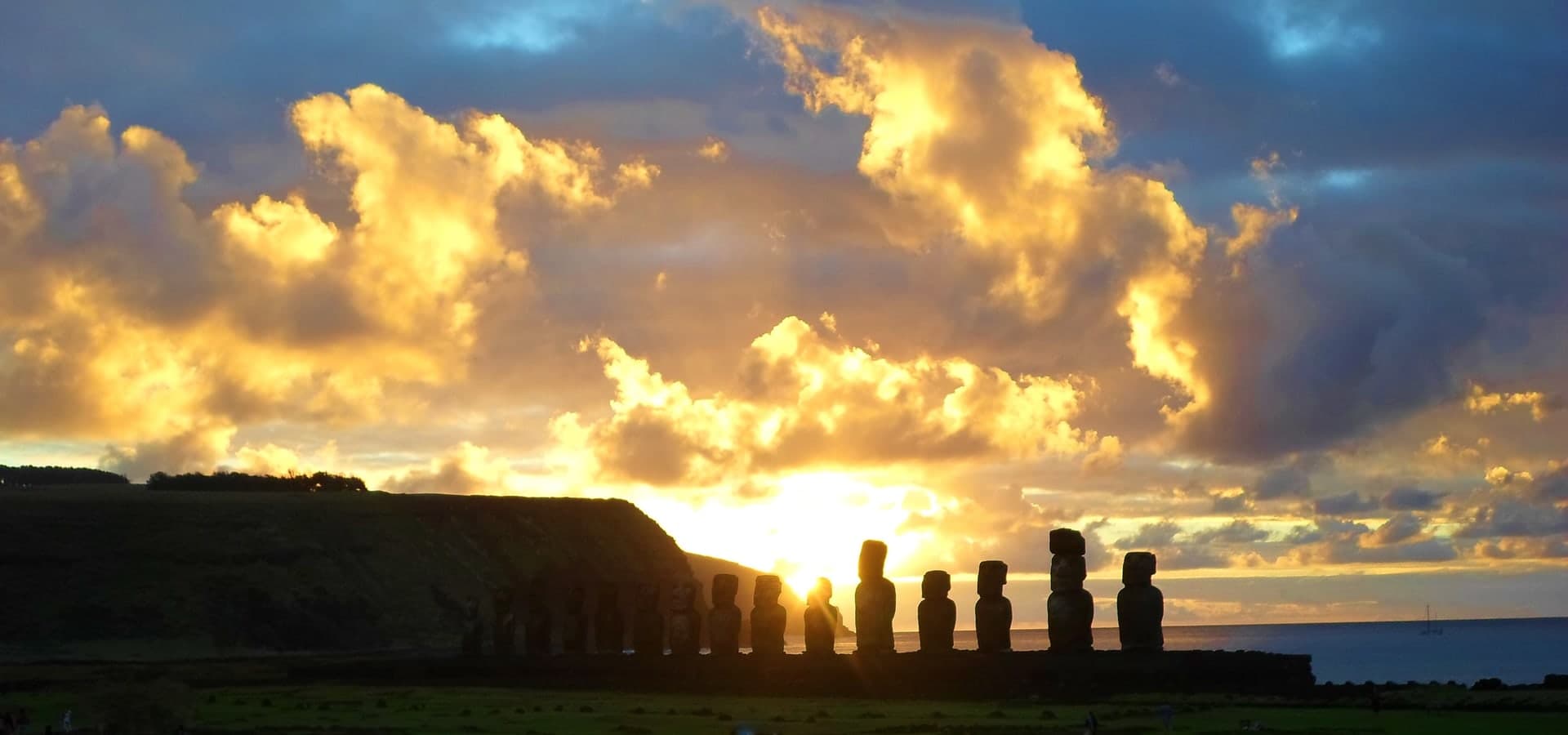 Film clapperboard and staging lights suggesting a location shoot.